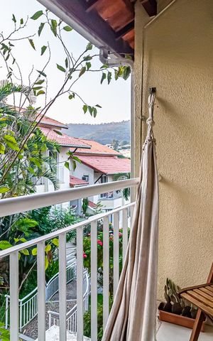 Casa de condomínio à venda com 117m², 4 quartos e 2 vagas Casa de condomínio à venda com 117m², 4 quartos e 2 vagasVaranda do Quarto 4