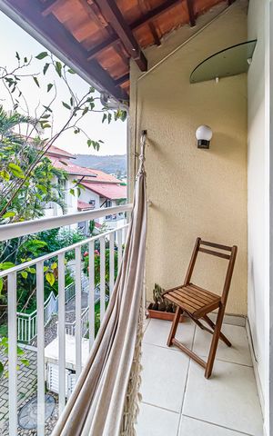 Casa de condomínio à venda com 117m², 4 quartos e 2 vagas Casa de condomínio à venda com 117m², 4 quartos e 2 vagasVaranda do Quarto 4