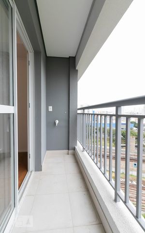Studio para alugar com 25m², 1 quarto e sem vagaVaranda