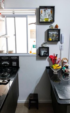 Studio para alugar com 27m², 1 quarto e sem vagaCozinha