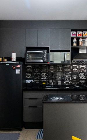 Studio para alugar com 27m², 1 quarto e sem vagaCozinha