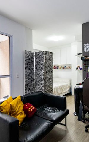 Studio para alugar com 27m², 1 quarto e sem vagaStudio