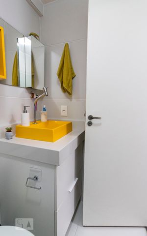 Studio para alugar com 27m², 1 quarto e sem vagaBanheiro