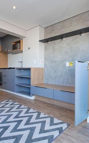Apartamento para alugar com 43m², 1 quarto e 1 vaga Apartamento para alugar com 43m², 1 quarto e 1 vagaSala