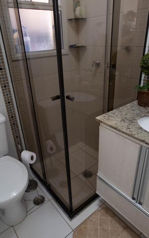 Apartamento à venda com 67m², 3 quartos e 1 vaga Apartamento à venda com 67m², 3 quartos e 1 vagaBanheiro Corredor