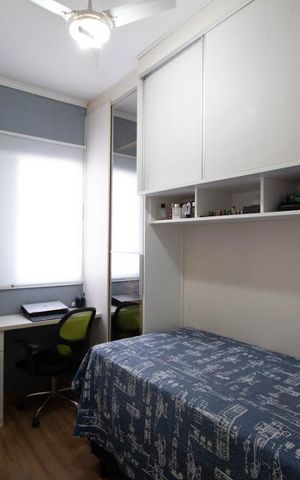 Apartamento à venda com 67m², 3 quartos e 1 vaga Apartamento à venda com 67m², 3 quartos e 1 vagaQuarto 3