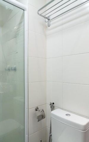 Apartamento para alugar com 37m², 1 quarto e 1 vaga Apartamento para alugar com 37m², 1 quarto e 1 vagaBanheiro