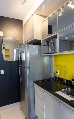 Apartamento para alugar com 37m², 1 quarto e 1 vaga Apartamento para alugar com 37m², 1 quarto e 1 vagaCozinha