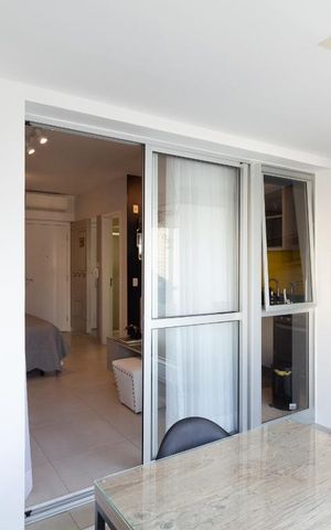 Apartamento para alugar com 37m², 1 quarto e 1 vaga Apartamento para alugar com 37m², 1 quarto e 1 vagavaranda