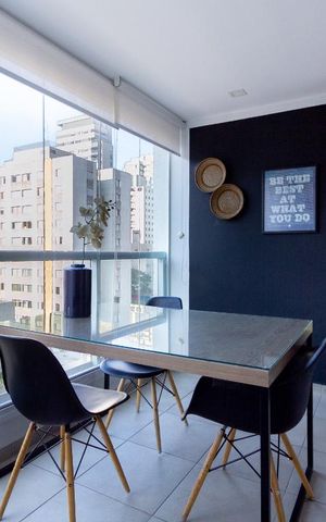 Apartamento para alugar com 37m², 1 quarto e 1 vaga Apartamento para alugar com 37m², 1 quarto e 1 vagavaranda