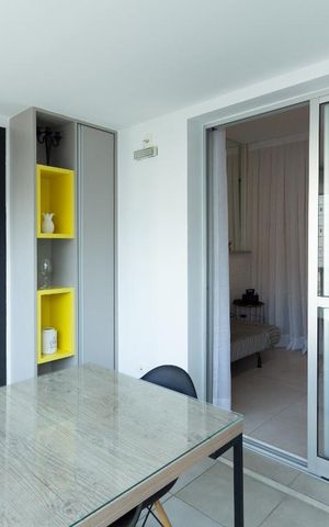 Apartamento para alugar com 37m², 1 quarto e 1 vaga Apartamento para alugar com 37m², 1 quarto e 1 vagavaranda