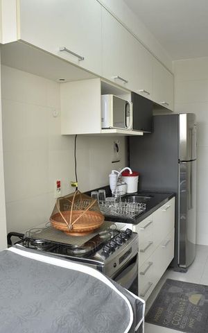 Apartamento para alugar com 51m², 2 quartos e 1 vagaCozinha