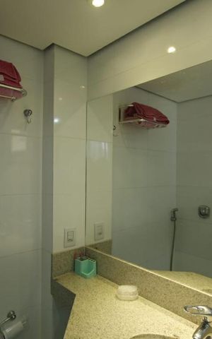 Studio à venda com 60m², 1 quarto e sem vaga Studio à venda com 60m², 1 quarto e sem vagaBanheiro da Suíte