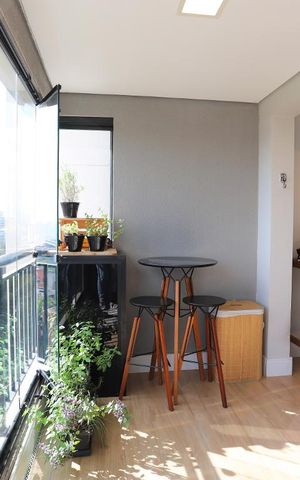 Apartamento à venda com 77m², 2 quartos e 2 vagasSala
