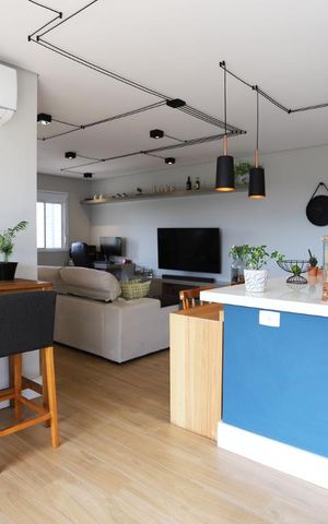 Apartamento à venda com 77m², 2 quartos e 2 vagasSala