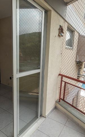Apartamento para alugar com 60m², 2 quartos e 1 vaga Apartamento para alugar com 60m², 2 quartos e 1 vagaDetalhe Varanda da Sala