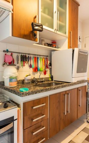 Apartamento à venda com 80m², 3 quartos e 2 vagasCozinha