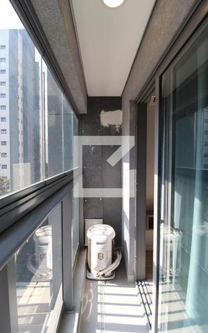 Studio à venda com 24m², 1 quarto e sem vagaVaranda