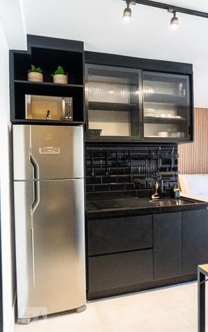 Studio à venda com 36m², 1 quarto e sem vaga Studio à venda com 36m², 1 quarto e sem vagaCozinha