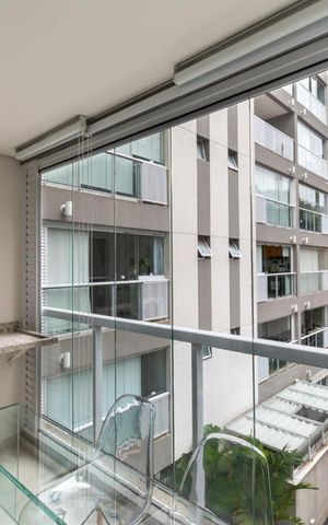 Studio para alugar com 31m², 1 quarto e 1 vagaVaranda