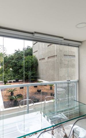 Studio para alugar com 31m², 1 quarto e 1 vagaVaranda