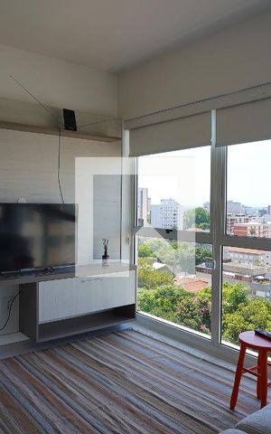 Studio para alugar com 47m², 1 quarto e 1 vagaSala