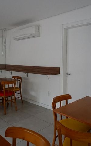 Studio para alugar com 47m², 1 quarto e 1 vagaÁrea comum - Salão de festas