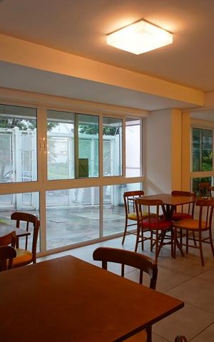Studio para alugar com 47m², 1 quarto e 1 vagaÁrea comum - Salão de festas