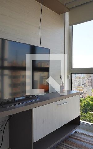 Studio para alugar com 47m², 1 quarto e 1 vagaSala