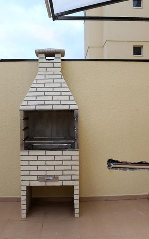 Apartamento para alugar com 140m², 2 quartos e 2 vagasÁrea comum - Churrasqueira