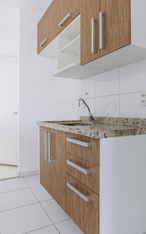 Apartamento à venda com 54m², 1 quarto e 1 vagaCozinha
