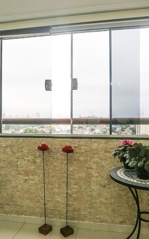 Apartamento à venda com 73m², 3 quartos e 2 vagasVaranda da Sala