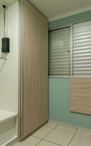 Apartamento à venda com 63m², 3 quartos e 2 vagas Apartamento à venda com 63m², 3 quartos e 2 vagasQuarto 2 - Armários