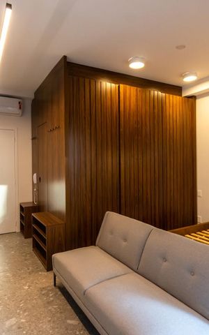 Studio à venda com 34m², 1 quarto e sem vagaStudio
