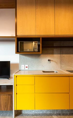 Studio à venda com 34m², 1 quarto e sem vagaStudio