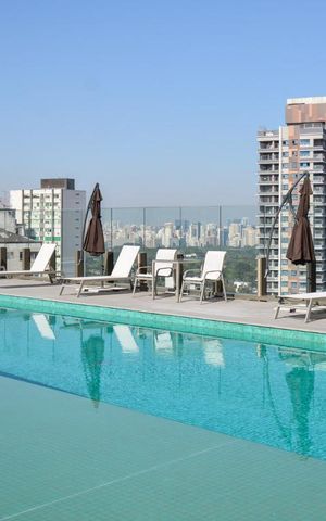 Studio à venda com 34m², 1 quarto e sem vagaÁrea comum