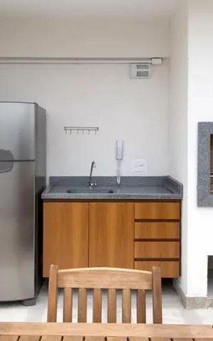 Studio para alugar com 29m², 1 quarto e sem vagaÁrea comum - Churrasqueira
