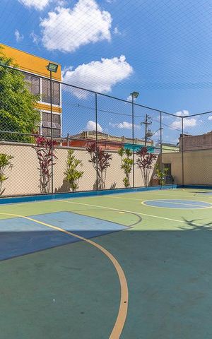Apartamento à venda com 50m², 2 quartos e 1 vaga Apartamento à venda com 50m², 2 quartos e 1 vagaÁrea comum - Quadra esportiva