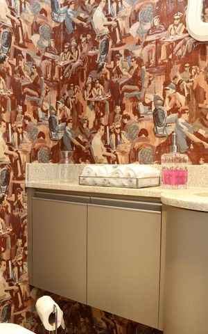 Apartamento à venda com 77m², 2 quartos e 2 vagasBanheiro