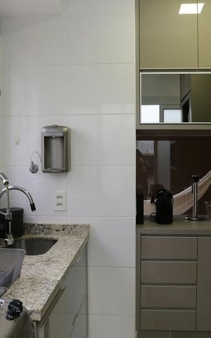 Apartamento à venda com 77m², 2 quartos e 2 vagasCozinha