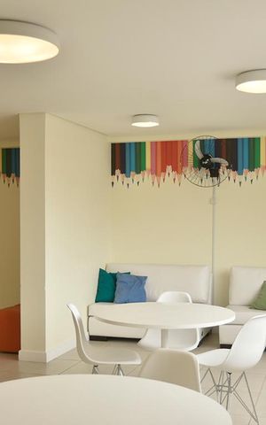 Apartamento à venda com 65m², 2 quartos e 1 vagaSalão de festas infantil
