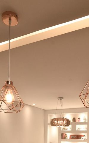 Apartamento à venda com 65m², 2 quartos e 1 vagaLustre da cozinha