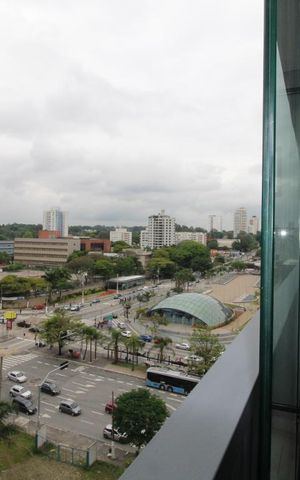 Studio à venda com 22m², 1 quarto e sem vagaVista da varanda