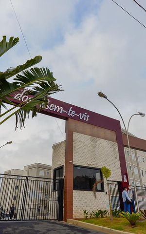Apartamento à venda com 48m², 2 quartos e 1 vagaFachada