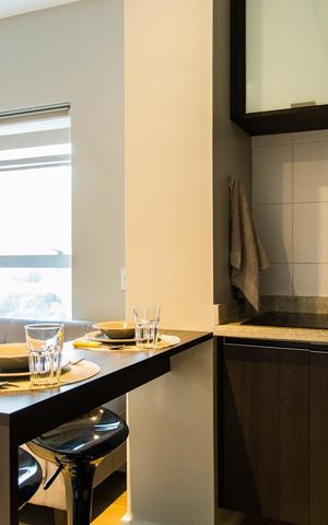 Studio à venda com 44m², 1 quarto e 1 vagaCozinha