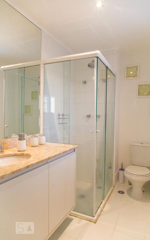 Studio à venda com 44m², 1 quarto e 1 vagaBanheiro