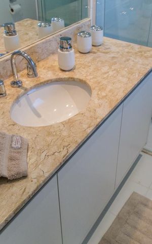 Studio à venda com 44m², 1 quarto e 1 vagaBanheiro - Detalhe