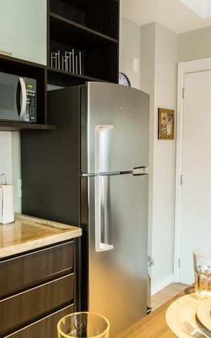 Studio à venda com 44m², 1 quarto e 1 vagaCozinha