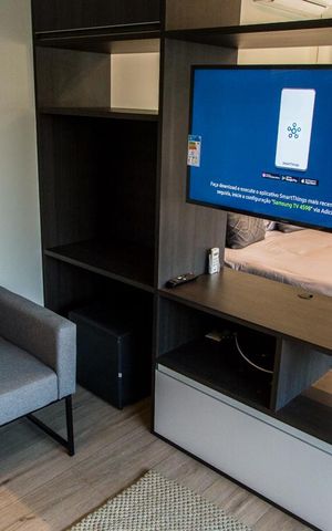 Studio à venda com 44m², 1 quarto e 1 vagaSala - Detalhe
