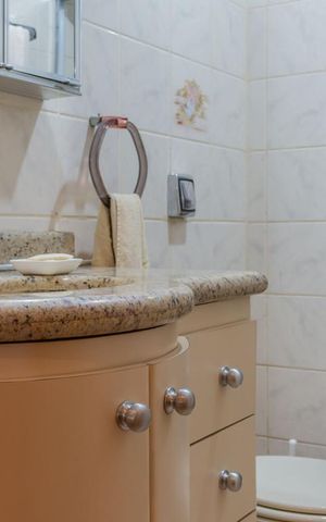 Apartamento à venda com 110m², 3 quartos e 2 vagasBanheiro Social